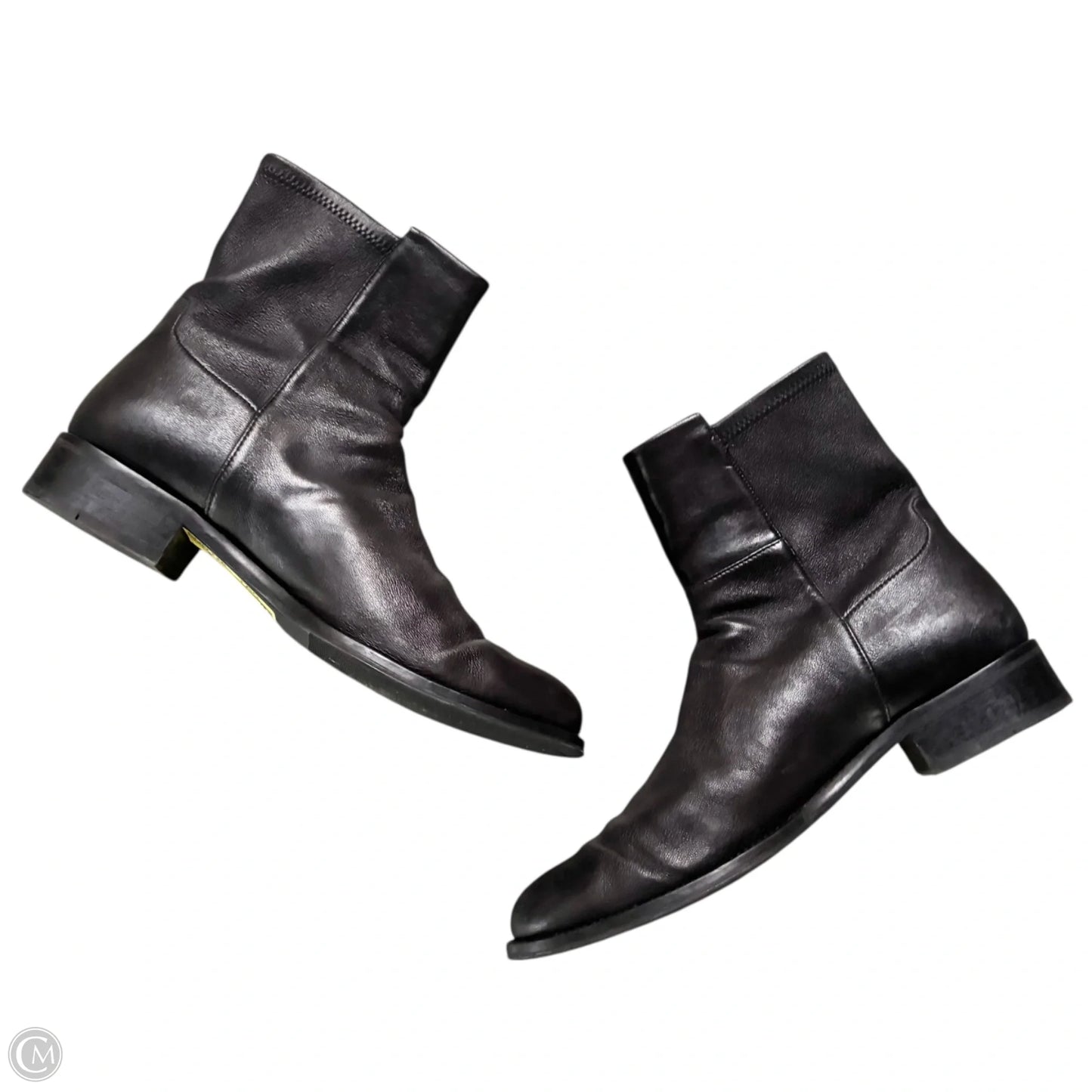 Boots Designer By Stuart Weitzman In Black, Size: 9