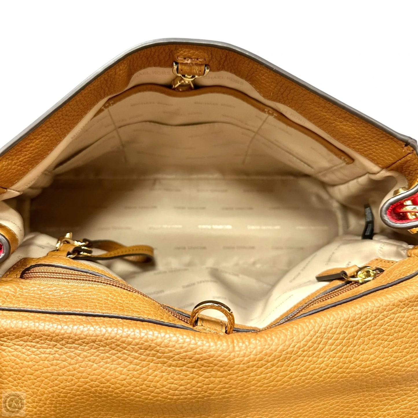 Crossbody Leather By Michael By Michael Kors, Size: Medium
