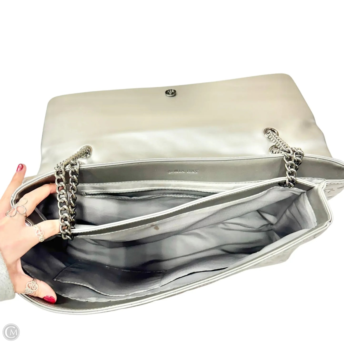 Handbag By Glamaholic, Size: Large
