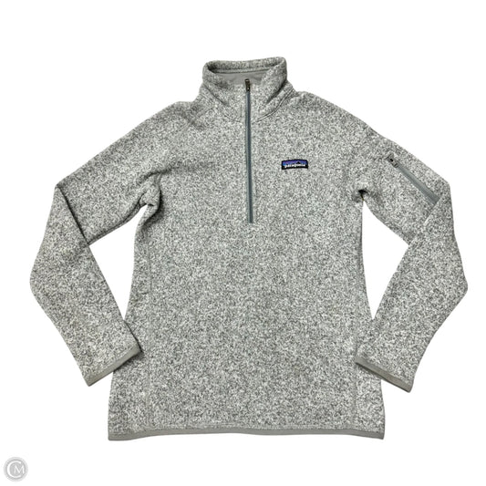 Jacket Fleece By Patagonia In Grey, Size: Xs