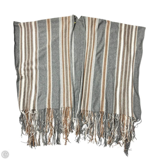 Shawl By Naked Cashmere In Brown & Grey, Size: Osfm