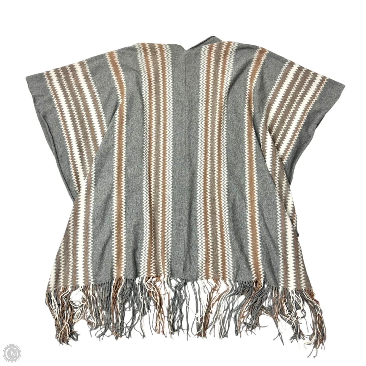 Shawl By Naked Cashmere In Brown & Grey, Size: Osfm