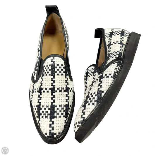 Shoes Flats By Everlane In Black & White, Size: 7.5