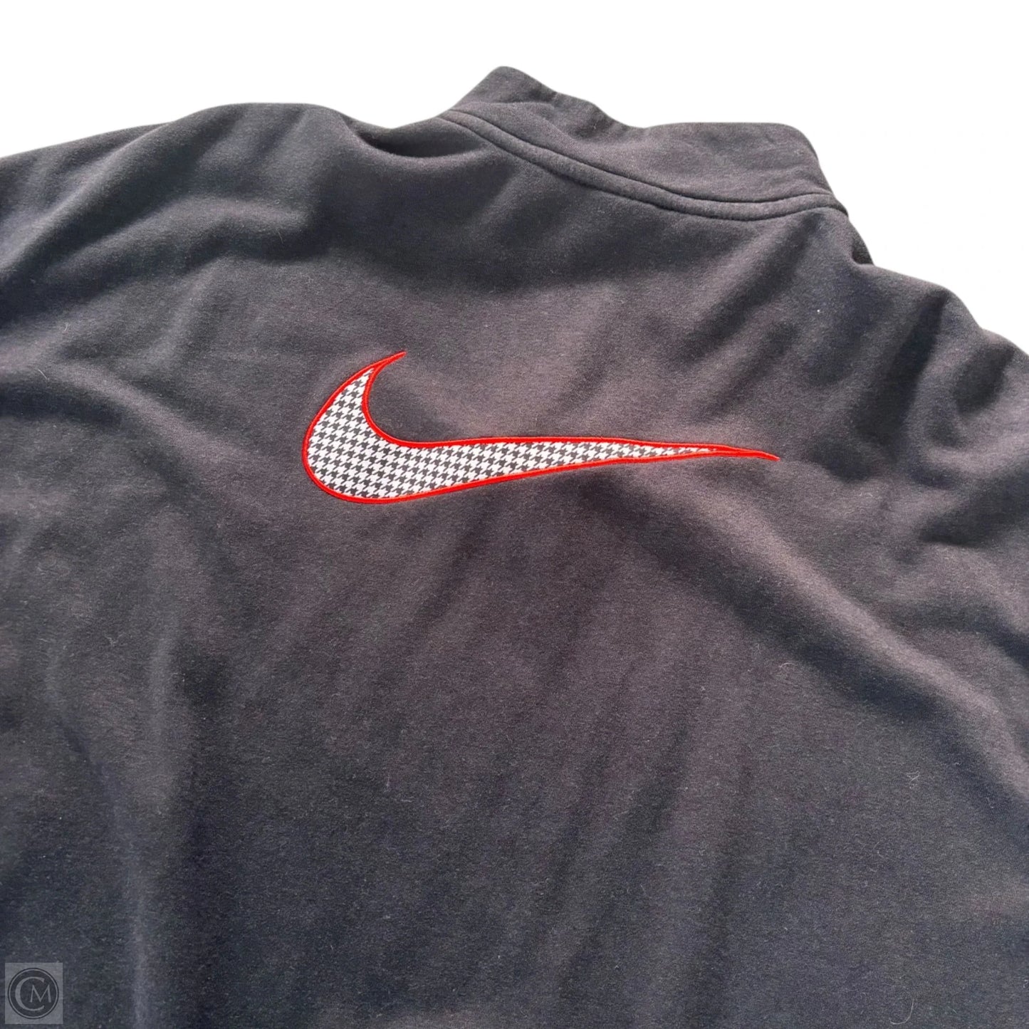 Athletic Sweatshirt Collar By Nike Apparel In Black, Size: Xxl