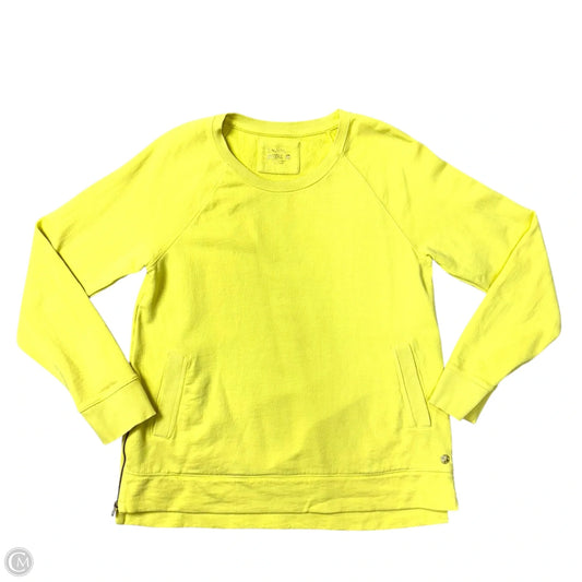 Sweatshirt Designer By Lilly Pulitzer In Yellow, Size: L