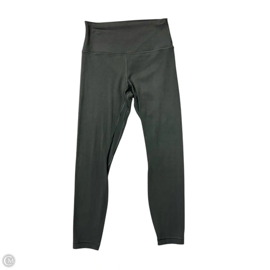 Athletic Leggings By Lululemon In Grey, Size: M