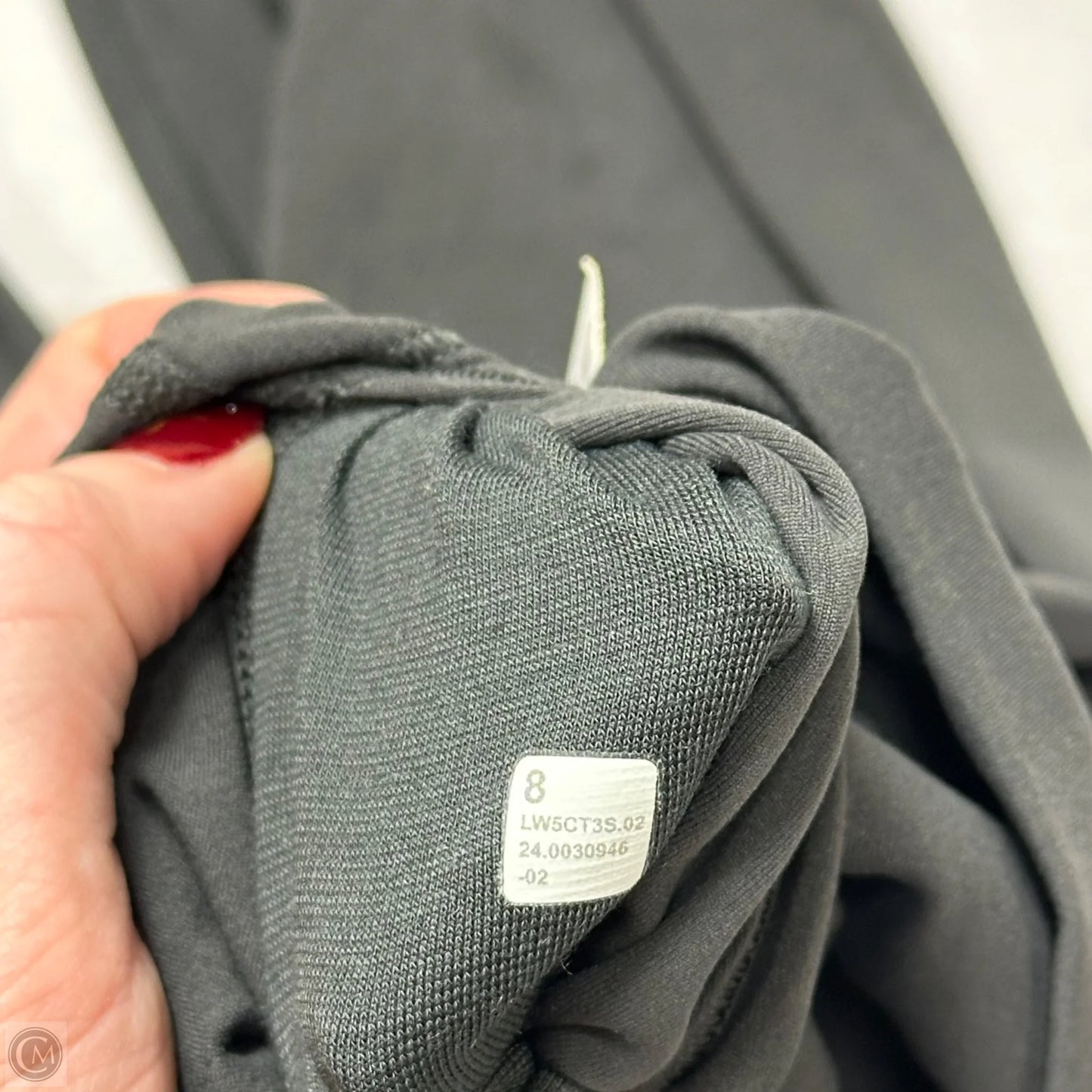 Athletic Leggings By Lululemon In Grey, Size: M