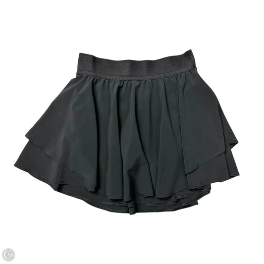 Athletic Skort By Lululemon In Black, Size: S