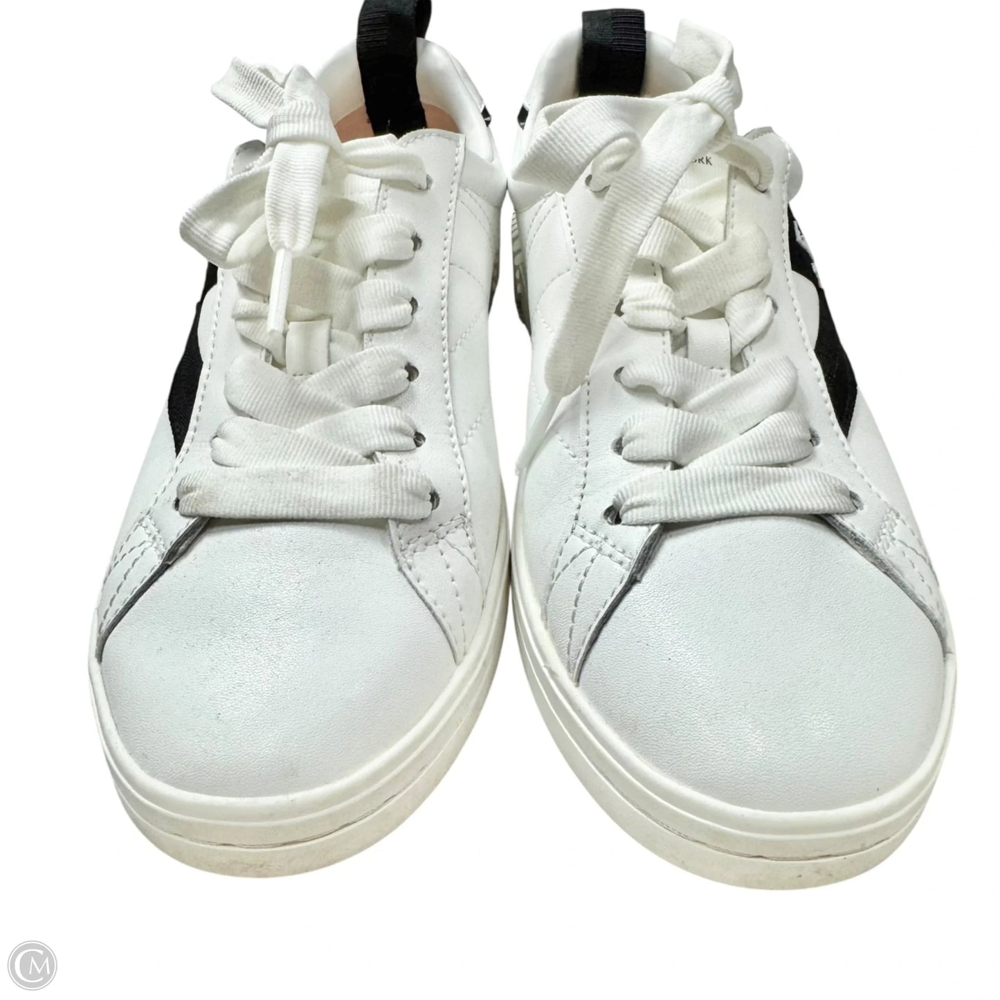 Shoes Designer By Kate Spade In Black & White, Size: 7.5