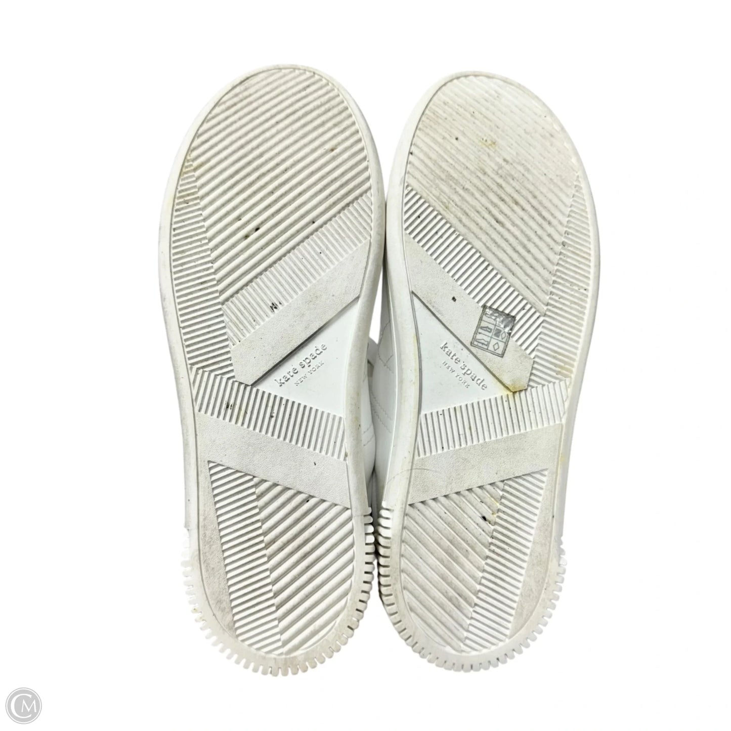 Shoes Designer By Kate Spade In Black & White, Size: 7.5