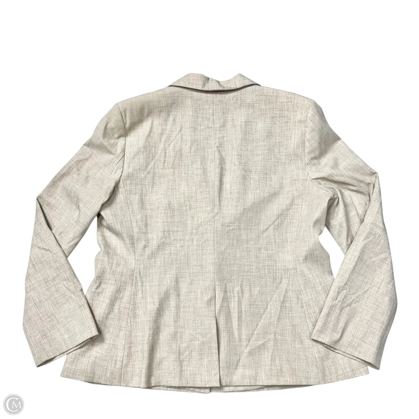 Blazer By Ann Taylor In Tan, Size: Xl