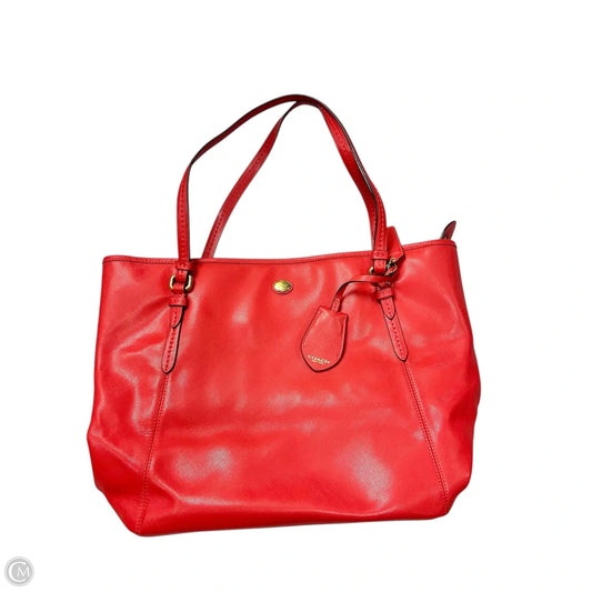 Tote Designer By Coach, Size: Large