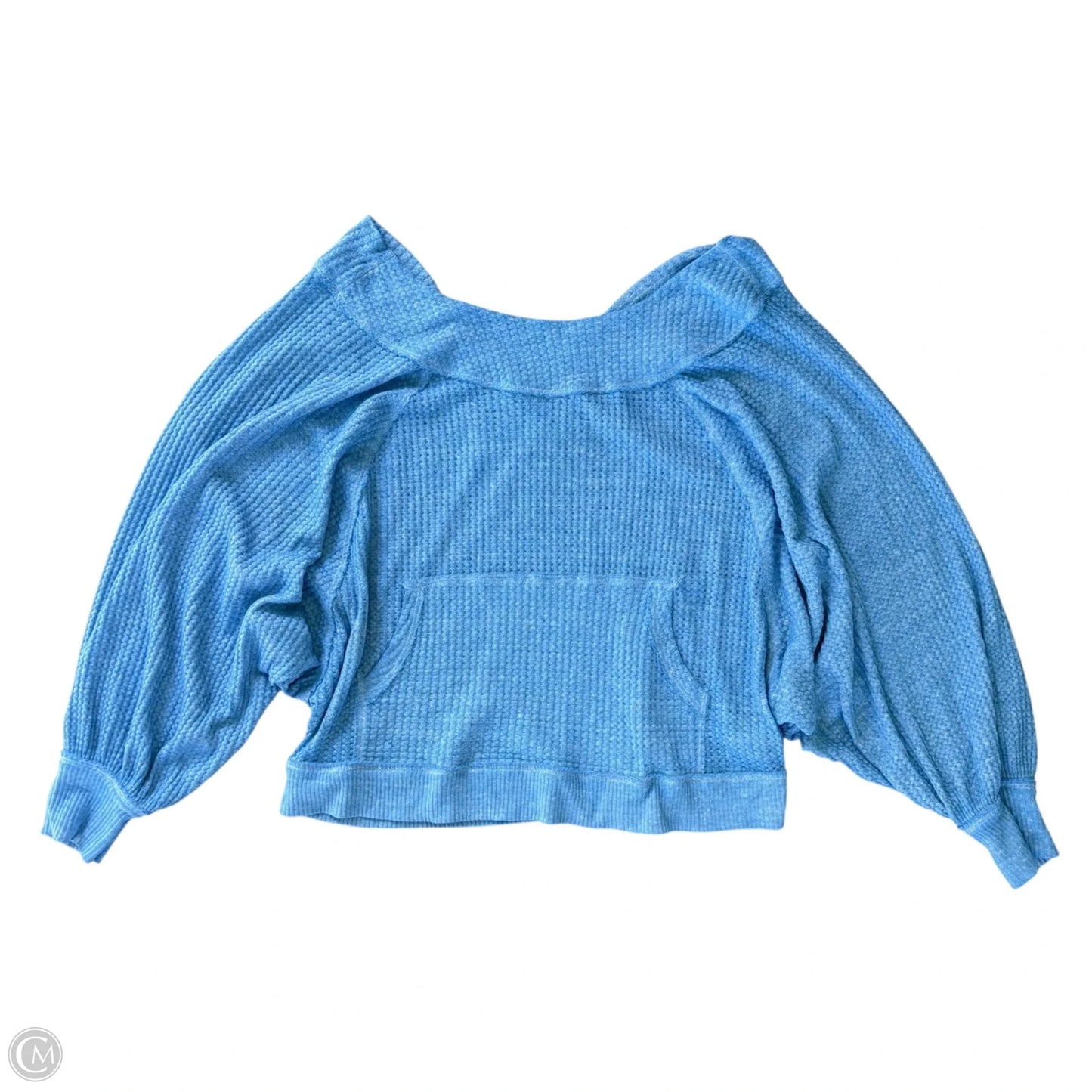 Top Long Sleeve By We The Free In Blue, Size: Xs