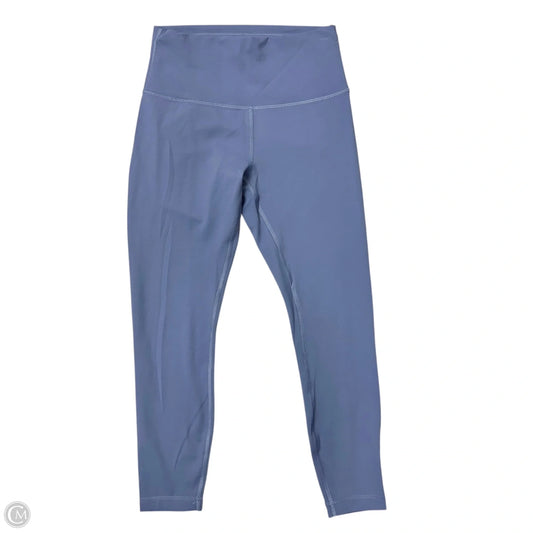 Athletic Leggings By Lululemon In Blue, Size: M