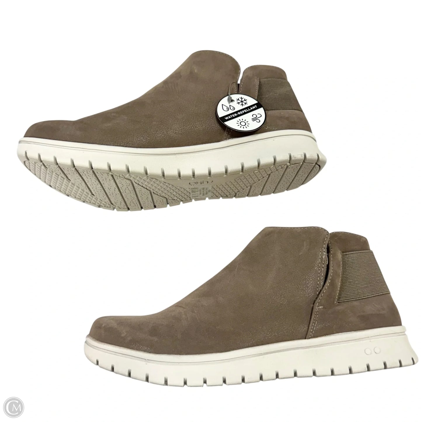 Boots Ankle Flats By Ryka In Taupe, Size: 8