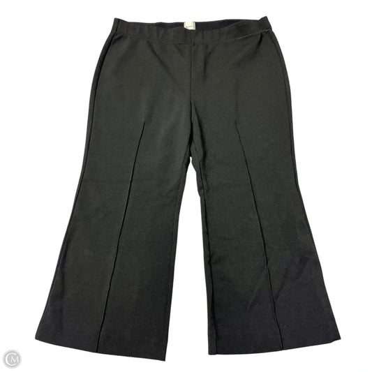 Pants Cropped By Maeve In Black, Size: Xlp