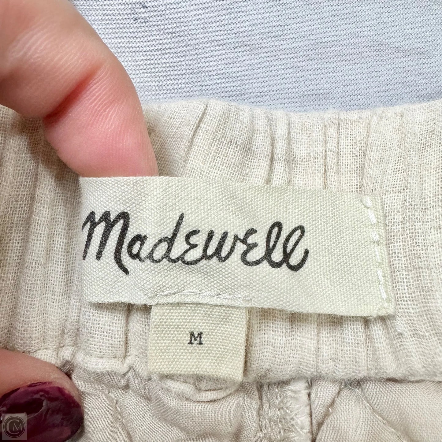 Pants Other By Madewell In Beige, Size: M