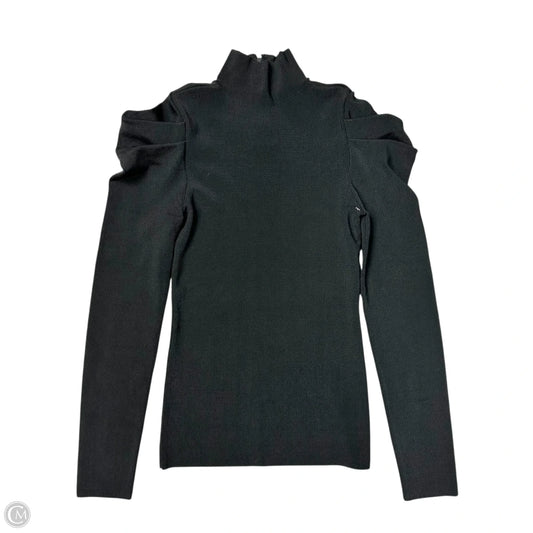 Top Long Sleeve Designer By Alice + Olivia In Black, Size: M