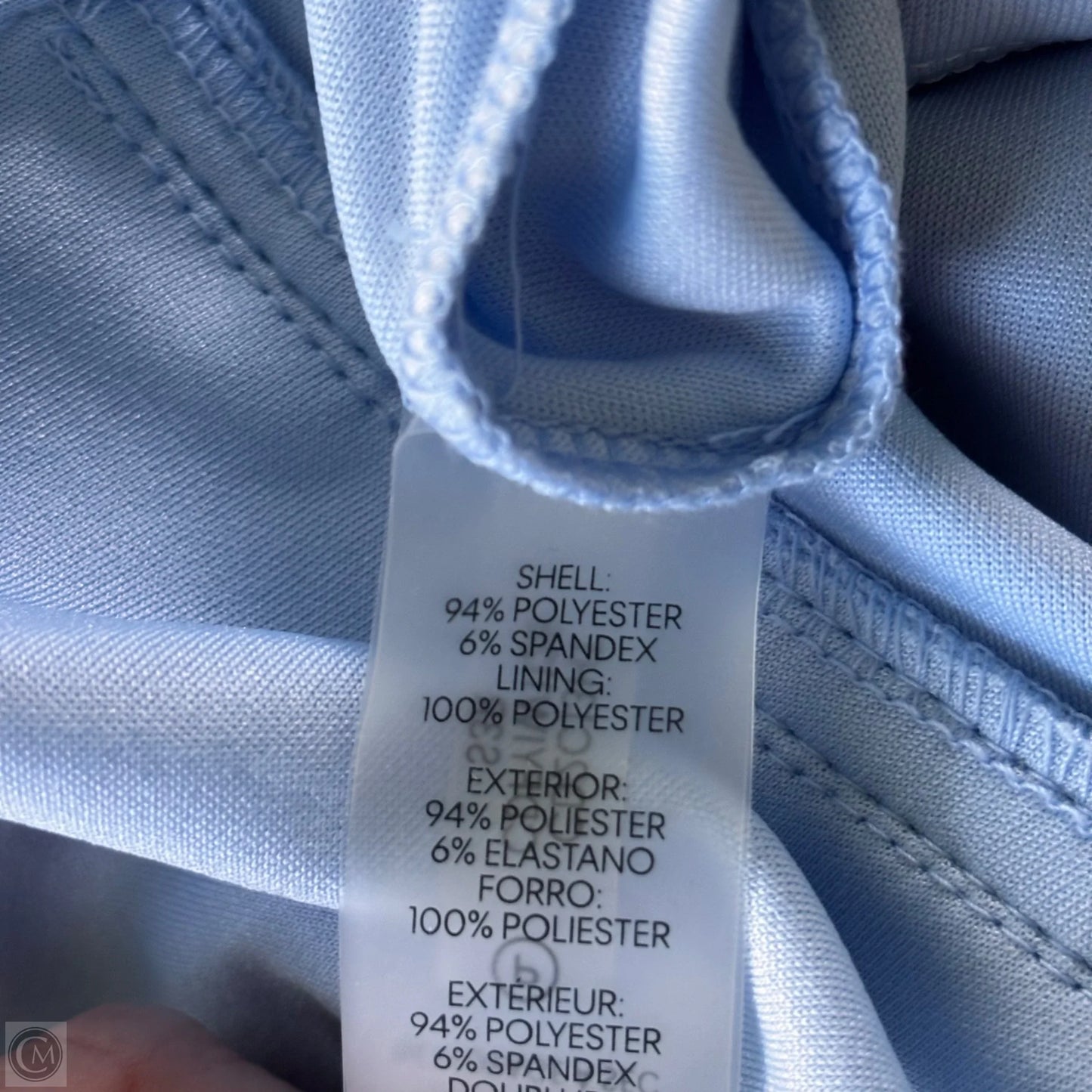 Dress Casual Midi By Calvin Klein In Blue, Size: S