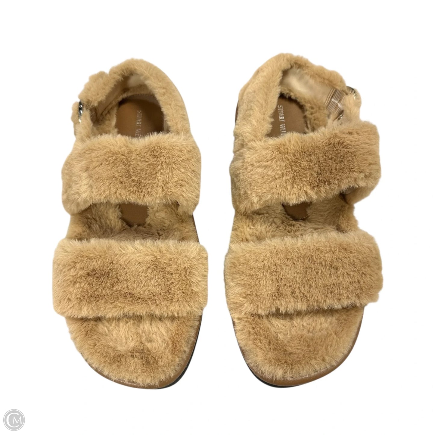 Sandals Designer By Stuart Weitzman In Brown, Size: 9.5