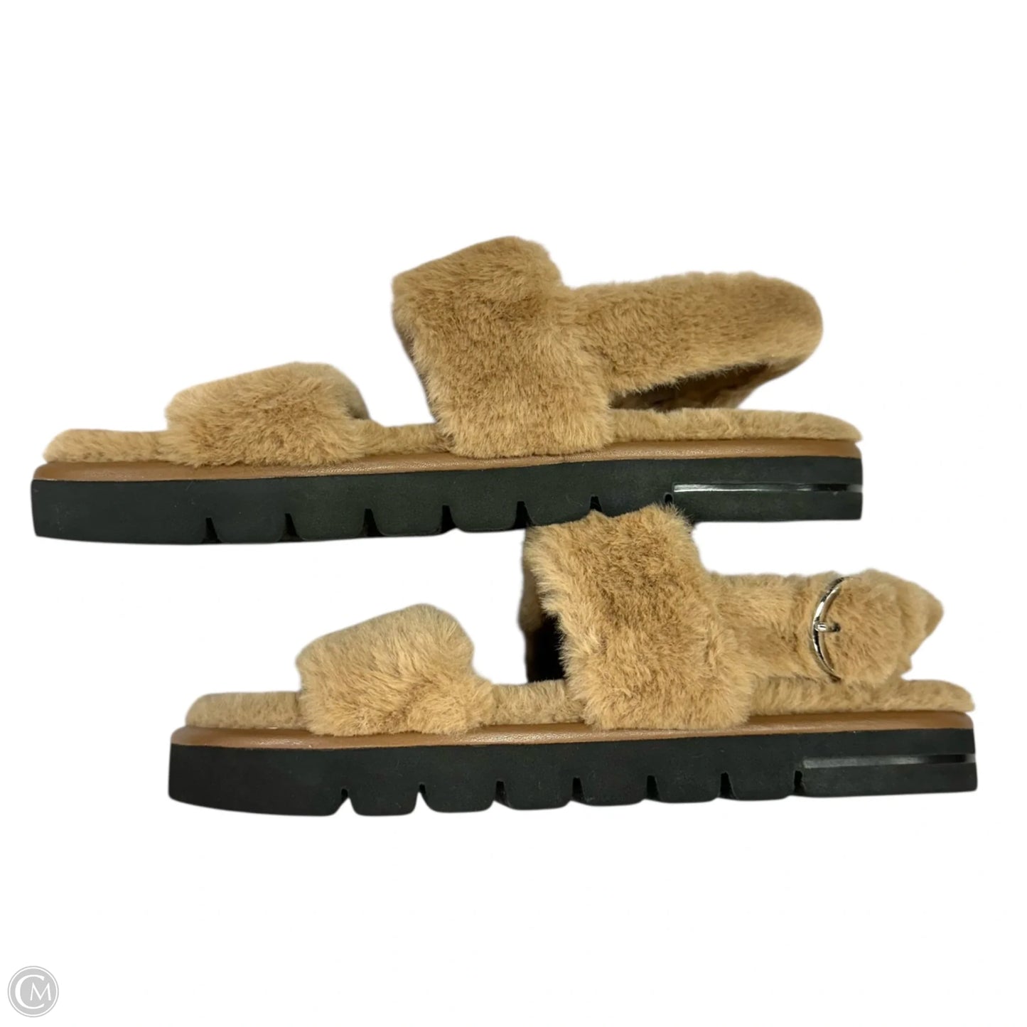 Sandals Designer By Stuart Weitzman In Brown, Size: 9.5