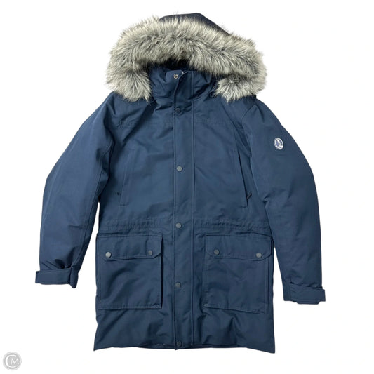 Coat Parka By Lands End In Navy, Size: M