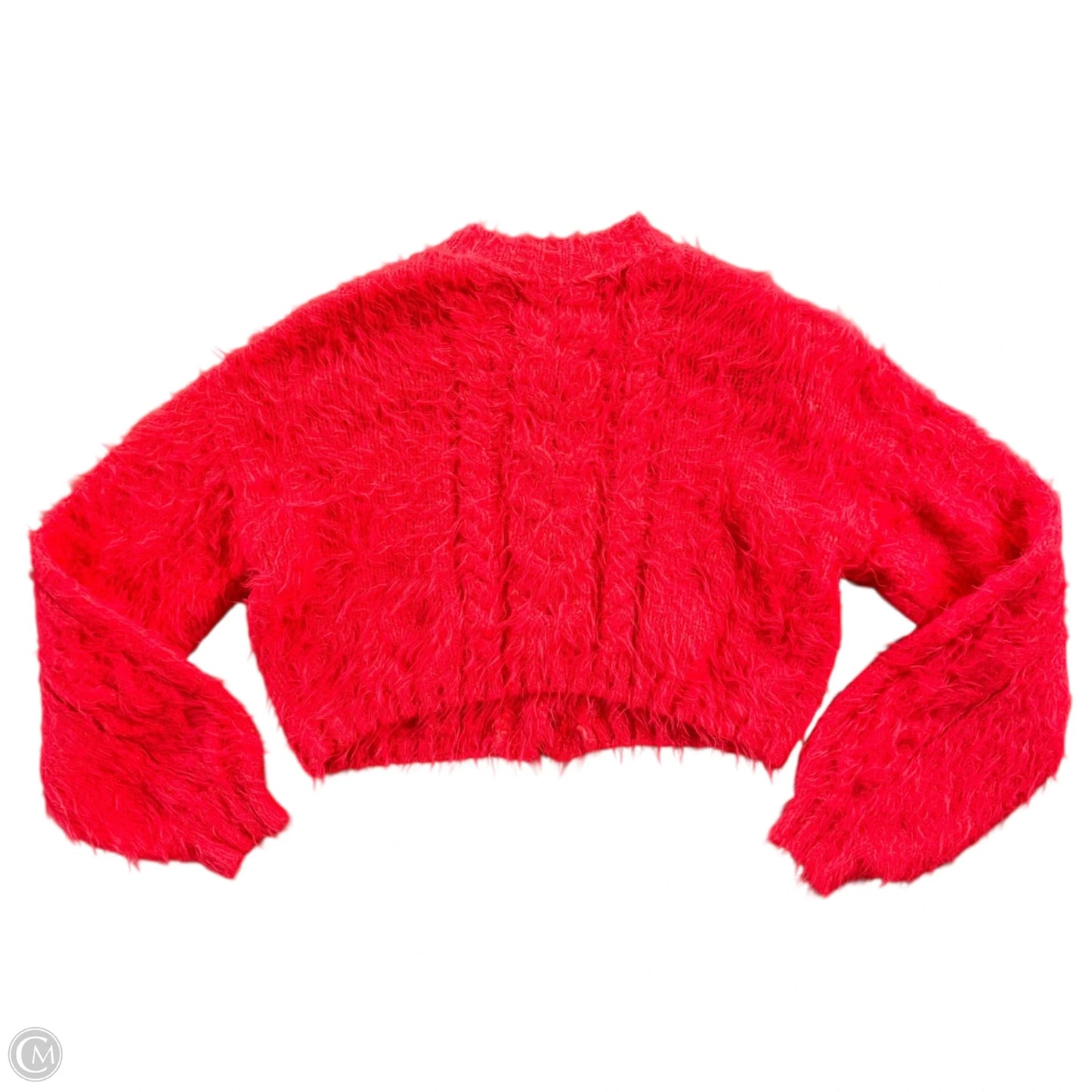 Sweater Cardigan By Free People In Red, Size: S