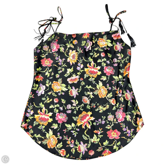 Blouse Sleeveless By Cinq A Sept In Floral Print, Size: S