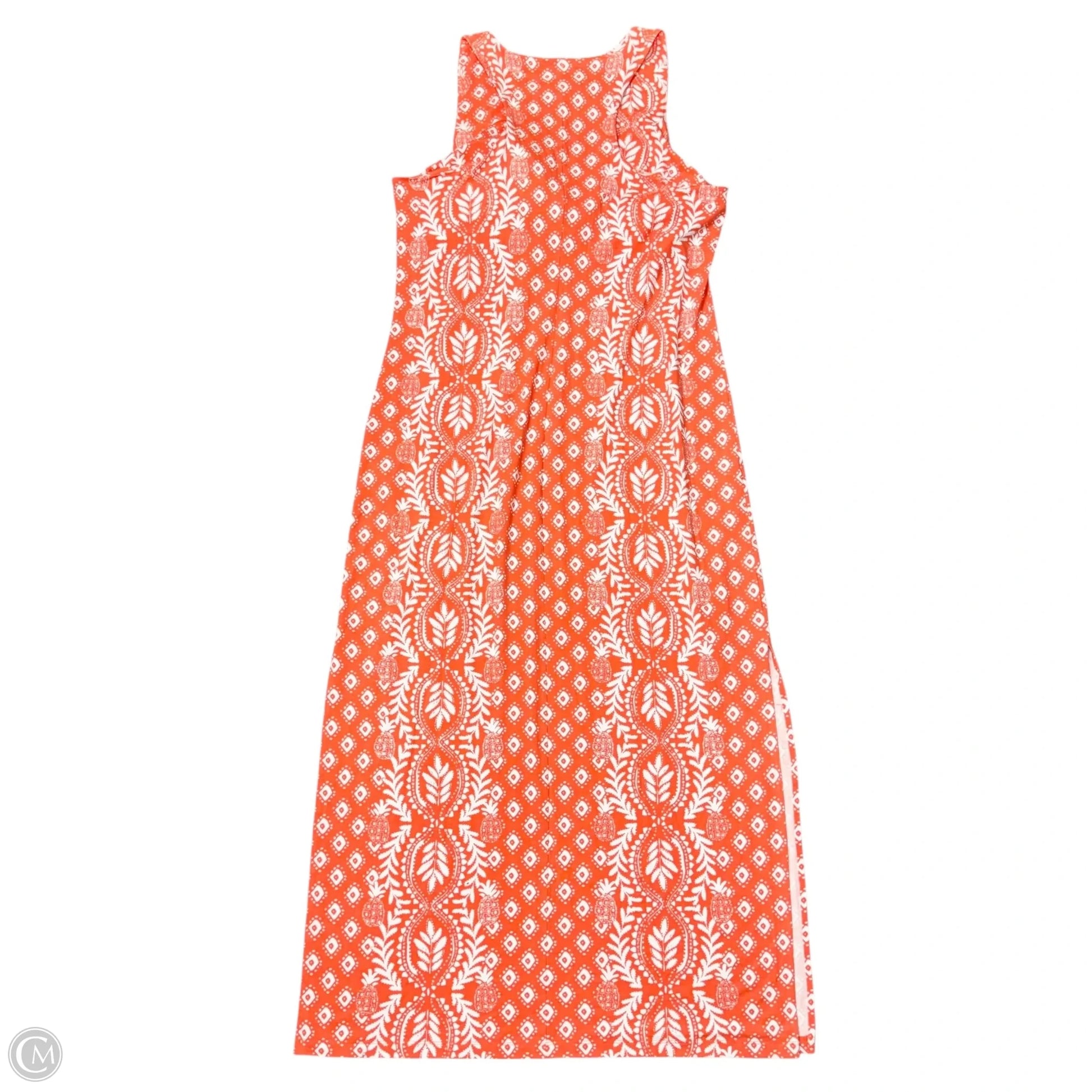 lilly pulitzer orange dress Dress Designer By Lilly Pulitzer In Orange & White, Size: Xl – Clothes Mentor Springfield PA #217