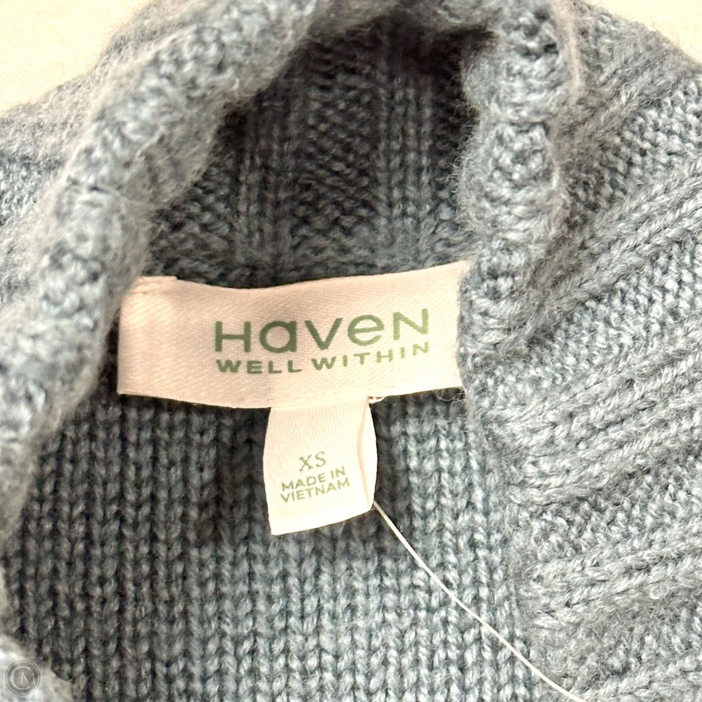 Sweater By Haven In Blue, Size: Xs