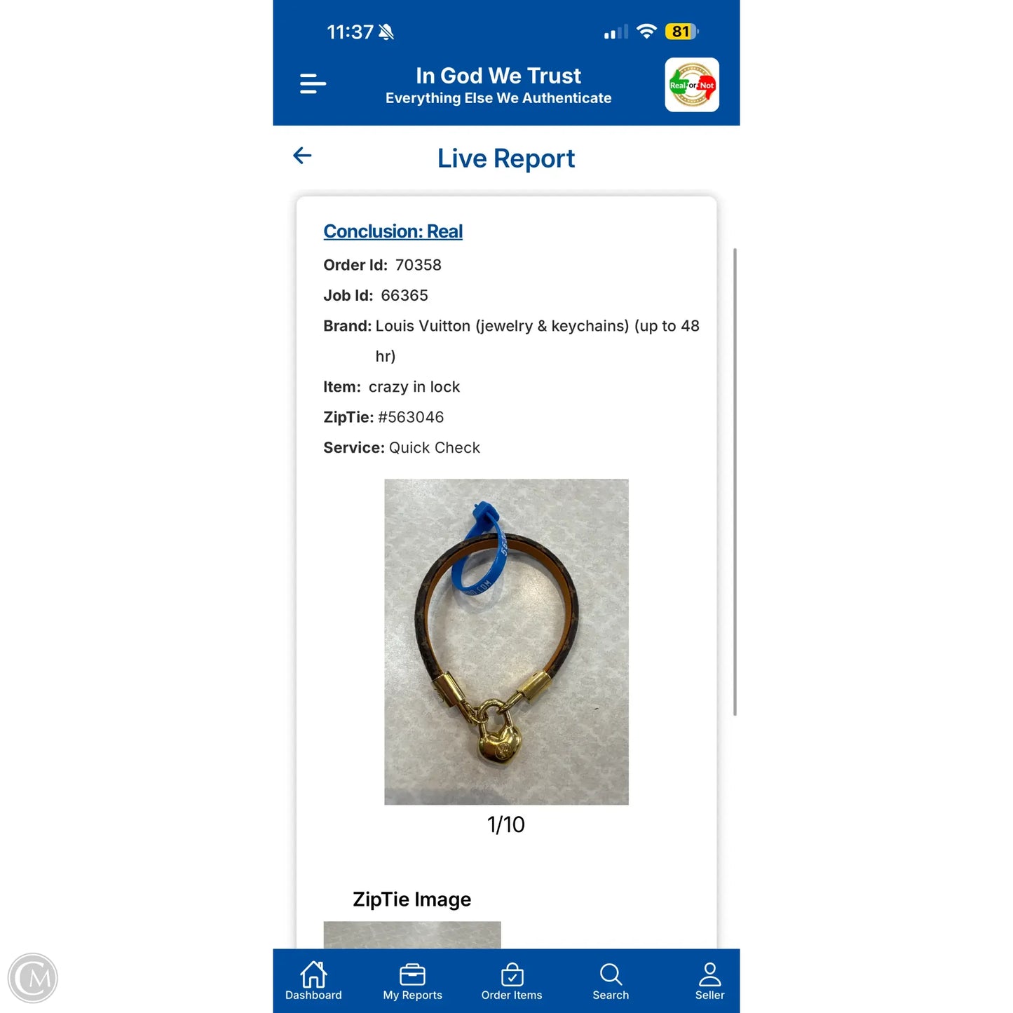Bracelet Luxury Designer By Louis Vuitton