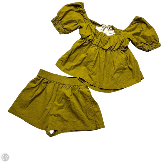 Shorts Set By Free People In Green, Size: M