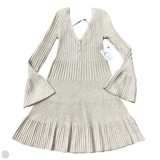 Dress Sweater By Daily Practice By Anthropologie In Tan, Size: M