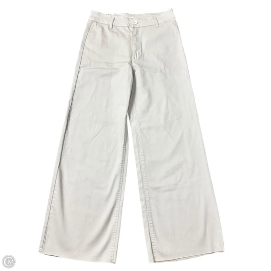 Pants Wide Leg By Oat In Cream, Size: 10