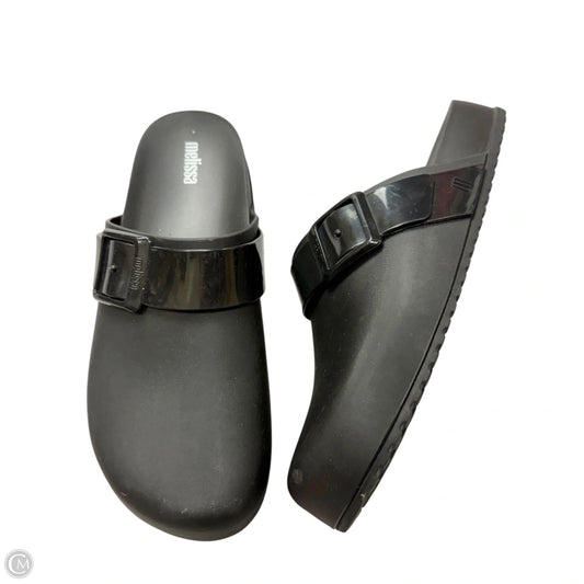 Shoes Flats By Melissa In Black, Size: 9