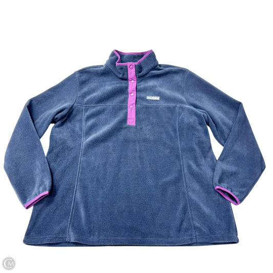 Athletic Fleece By Columbia In Navy, Size: 2x