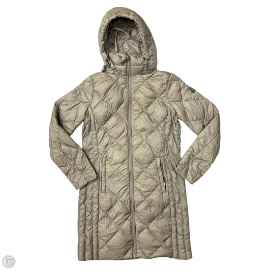 Jacket Puffer & Quilted By Michael By Michael Kors In Brown, Size: S
