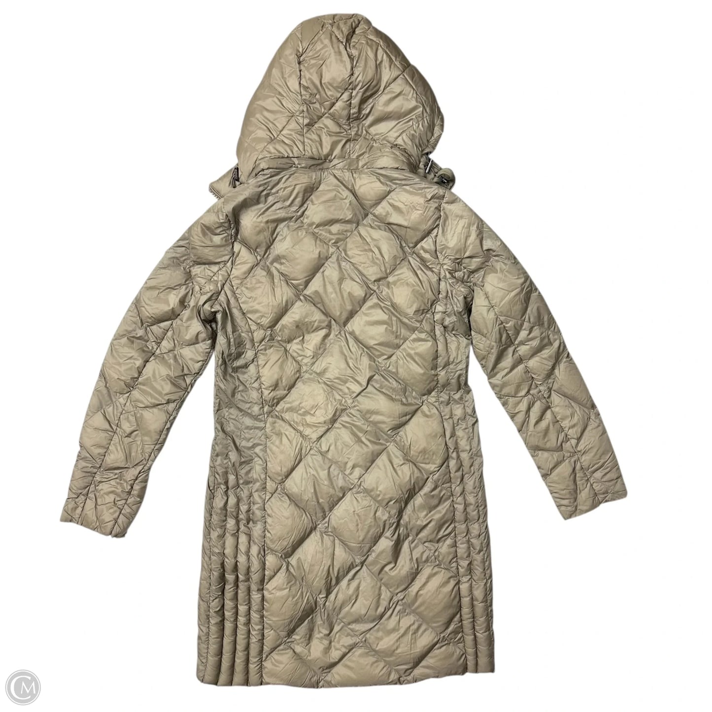 Jacket Puffer & Quilted By Michael By Michael Kors In Brown, Size: S
