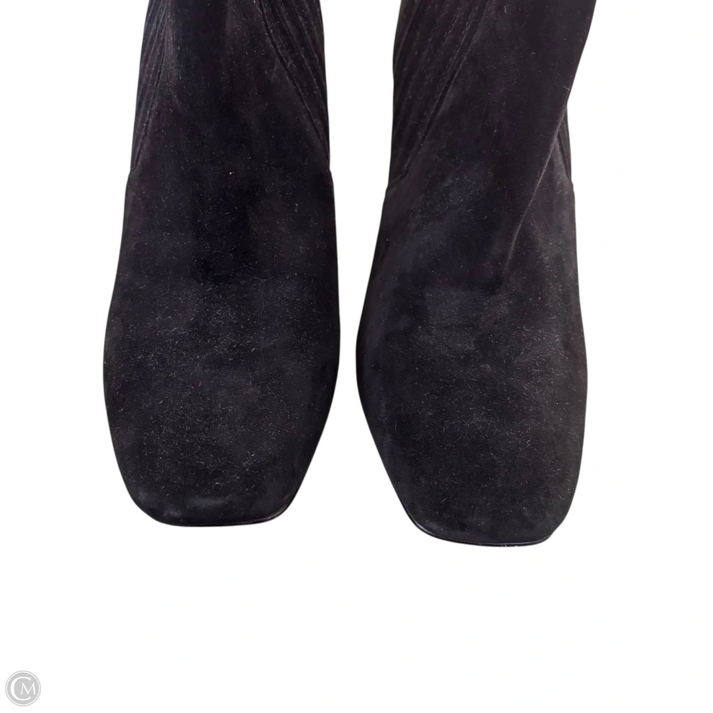 Boots Leather By Vince Camuto In Black, Size: 9.5