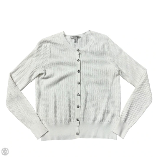 Cardigan By Autumn Cashmere In White, Size: M