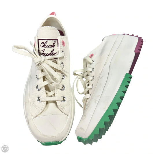 Shoes Sneakers Platform By Converse In Cream, Size: 8
