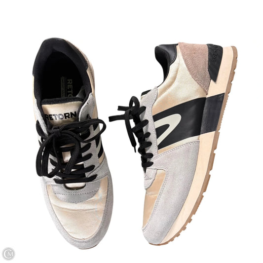 Shoes Sneakers By Tretorn In Cream & Grey, Size: 10