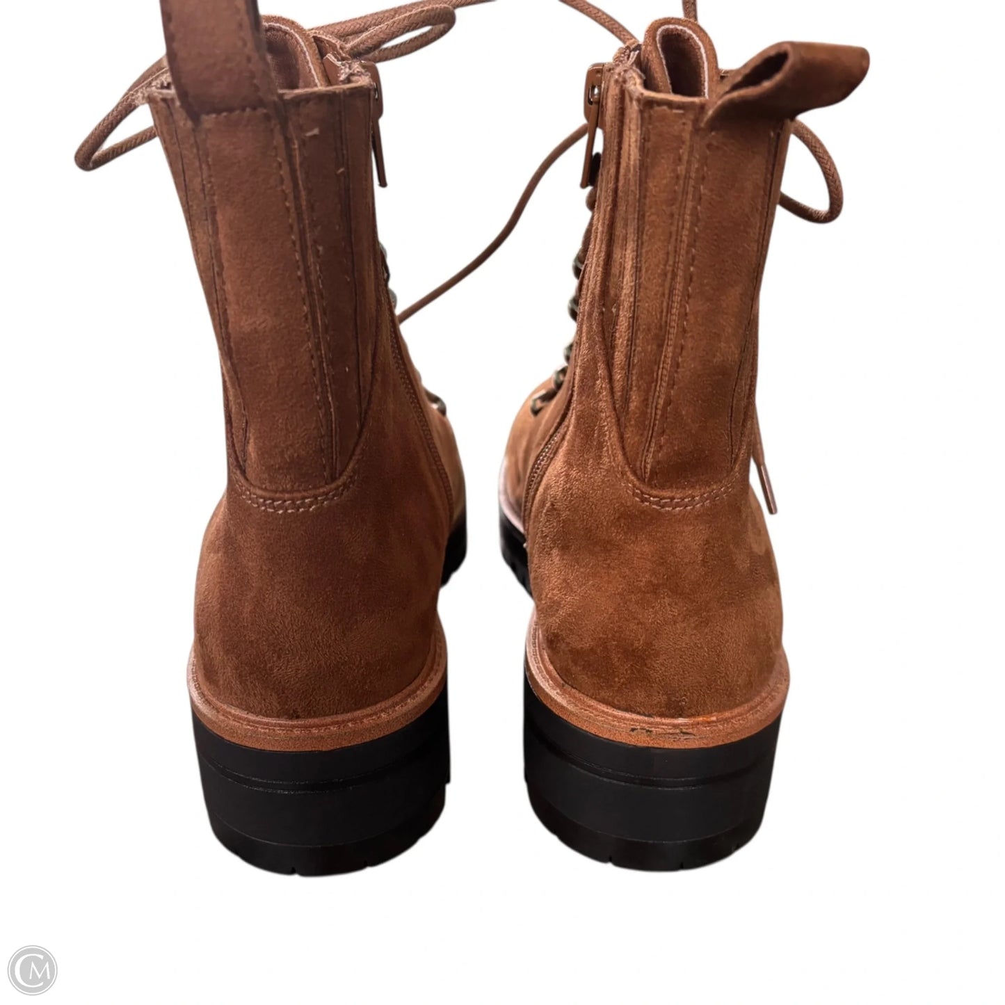 Boots Combat By Nine West In Brown, Size: 7.5