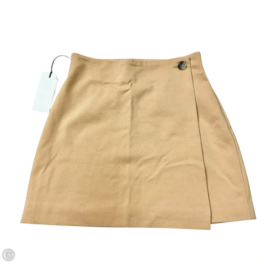 Skirt Mini & Short By Babaton In Tan, Size: 00