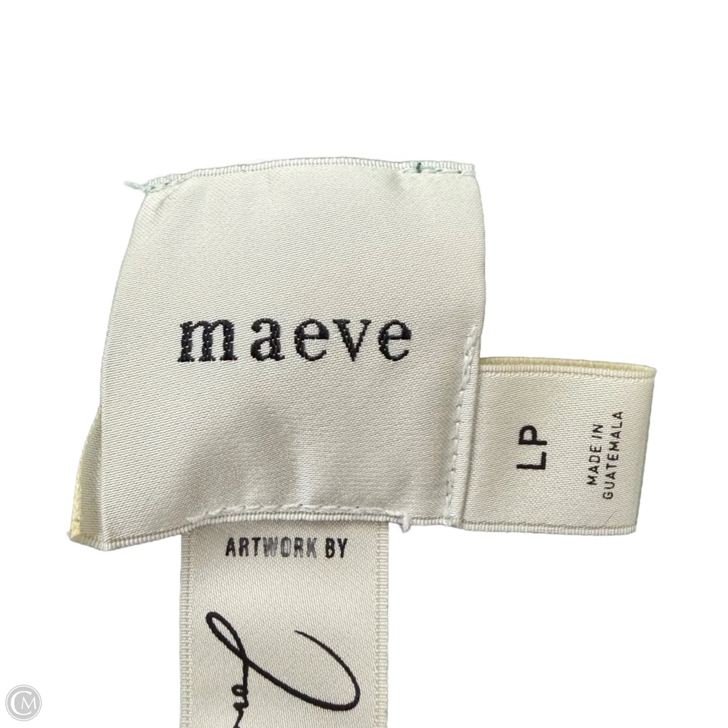 Sweatshirt Crewneck By Maeve In Green, Size: Lp