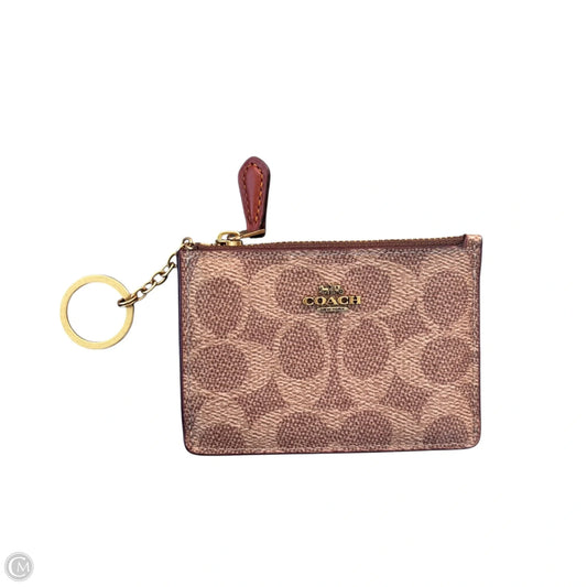Coin Purse Designer By Coach, Size: Small