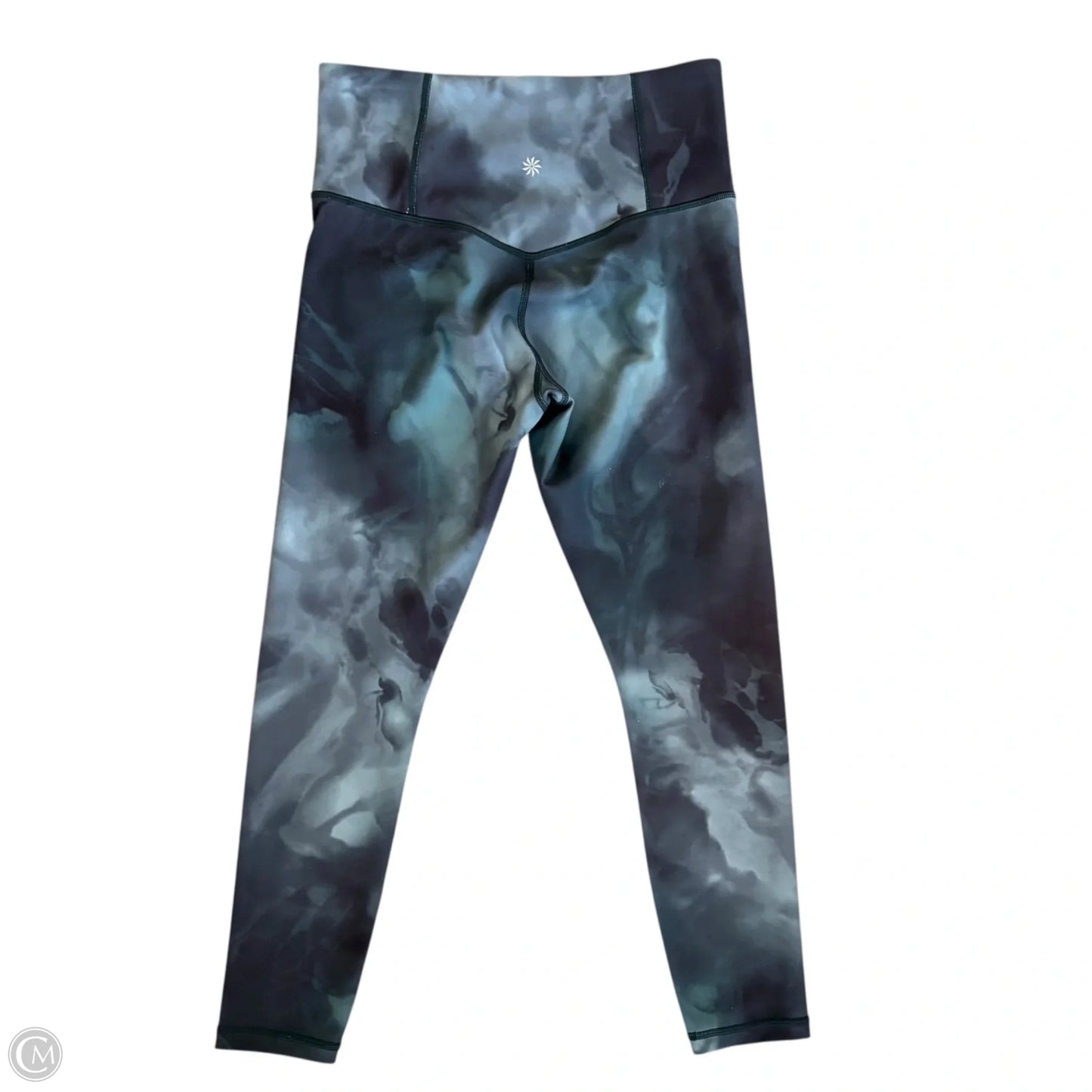 Athletic Leggings By Athleta In Tie Dye Print, Size: S