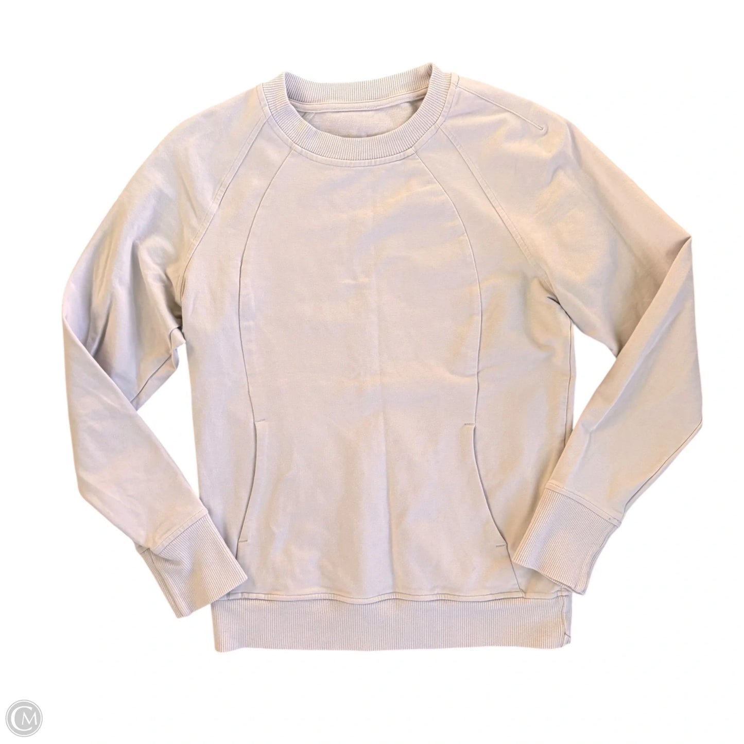 Athletic Sweatshirt Crewneck By Lululemon In Purple, Size: S