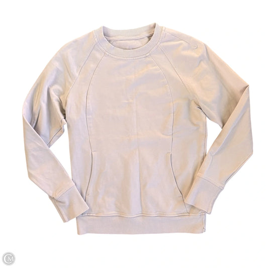 Athletic Sweatshirt Crewneck By Lululemon In Purple, Size: S