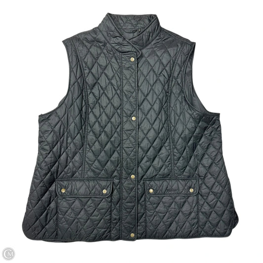 Vest Puffer & Quilted By Barbour In Black, Size: 3x